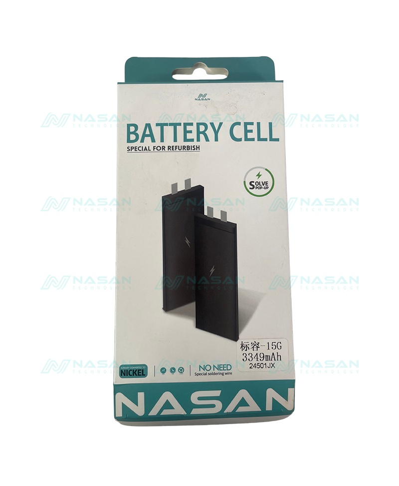 NASANLATAM-VENTA-DE-MAQUINA-REPUESTO-BATERIA-PARA-REPARACION-DE-CELULARES-Bateria sin Flex Original iPhone 15_002 Bateria sin Flex Original iPhone 15 - Imagen 1